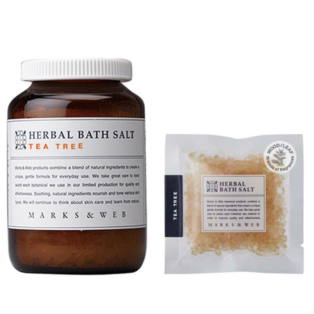 MARKS&WEB ハーバルバスソルト ティーツリー