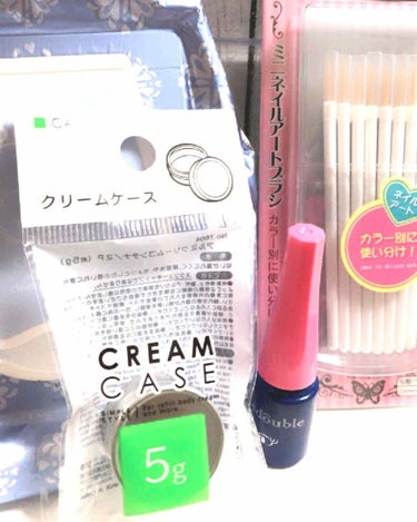 ミニネイルアートブラシ/DAISO/ネイル用品を使ったクチコミ（1枚目）