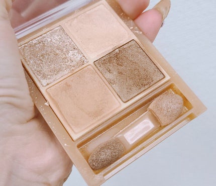ベージュトーンアイシャドウ/CEZANNE/アイシャドウパレットを使ったクチコミ(2枚目)
