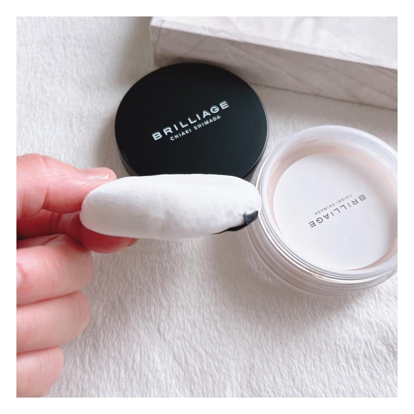 エクセレント ルミナス プライマーパウダー/ブリリアージュ/ルースパウダーを使ったクチコミ(3枚目)