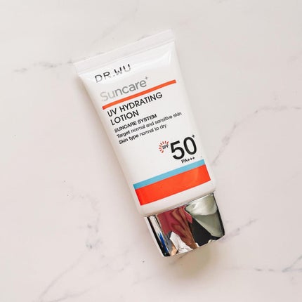 サンスクリーン+  モイスト日焼け止め<日焼け止め>/DR.WU/日焼け止めクリームを使ったクチコミ(2枚目)