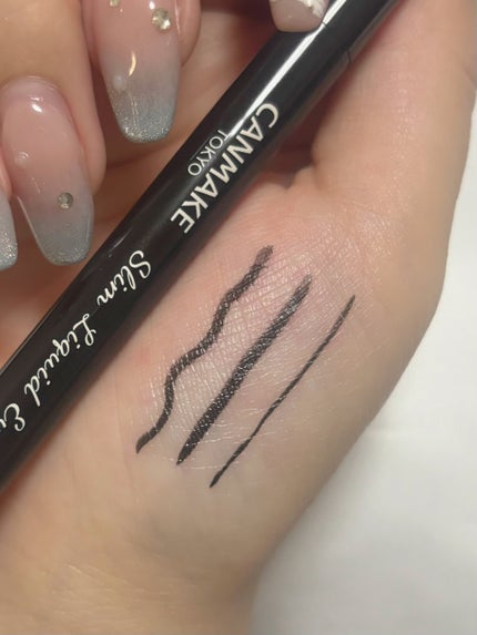 スリムリキッドアイライナー/キャンメイク/リキッドアイライナーを使ったクチコミ(4枚目)