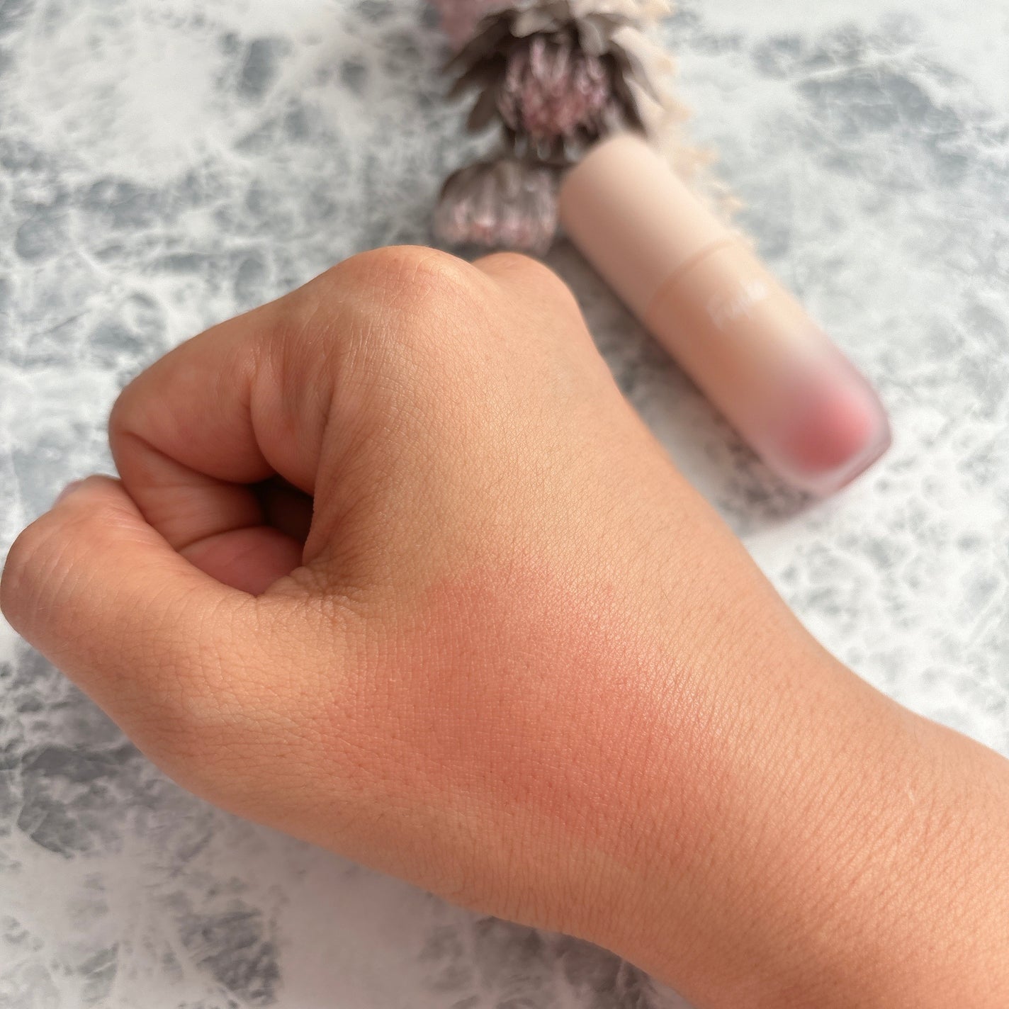 ⽔彩チーク/Fujiko/リキッドチークを使ったクチコミ(3枚目)