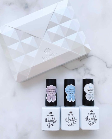 ウィークリージェル/HOMEI/ジェルネイルを使ったクチコミ(2枚目)