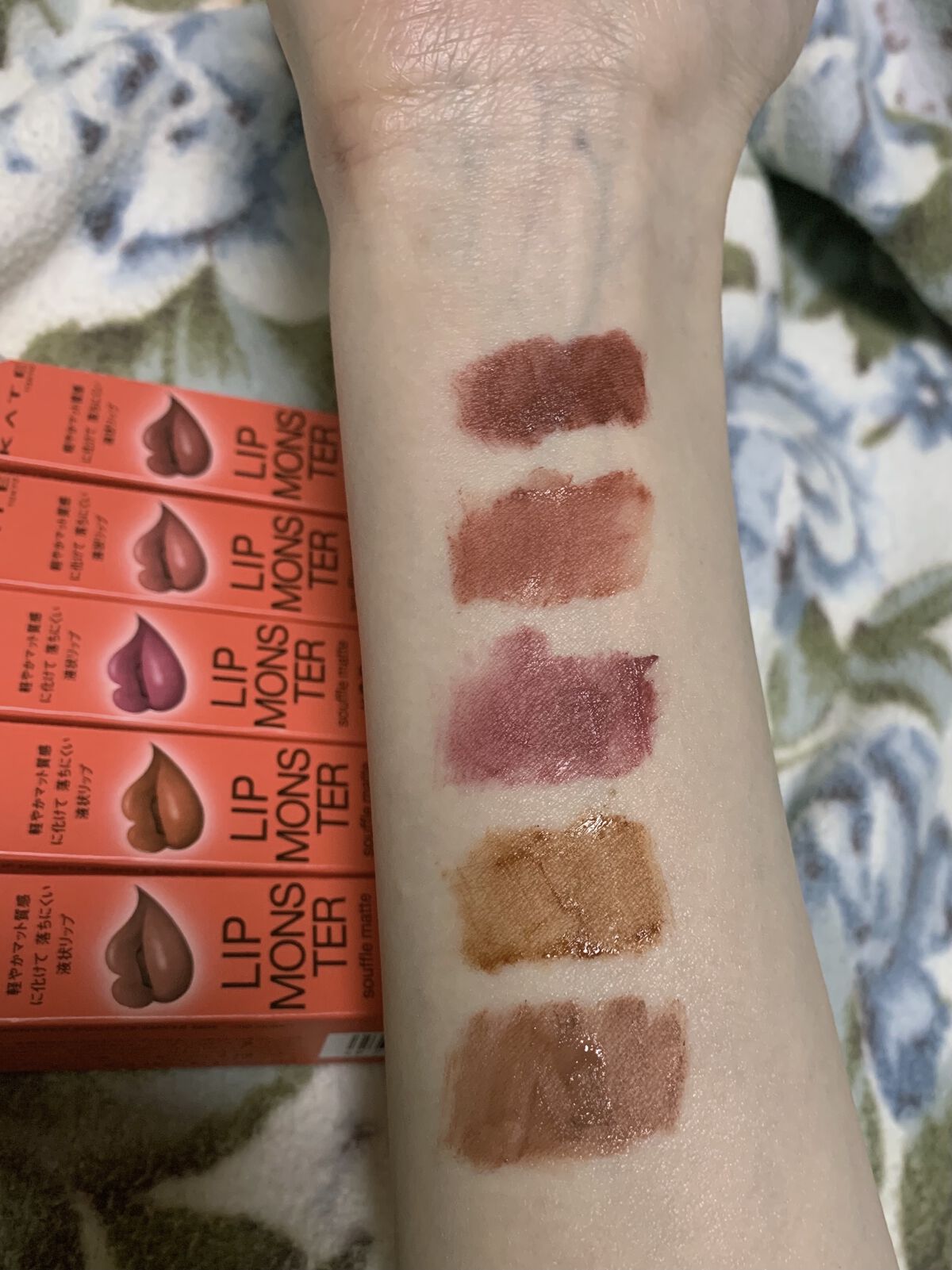 リップモンスター スフレマット/KATE/口紅を使ったクチコミ（1枚目）