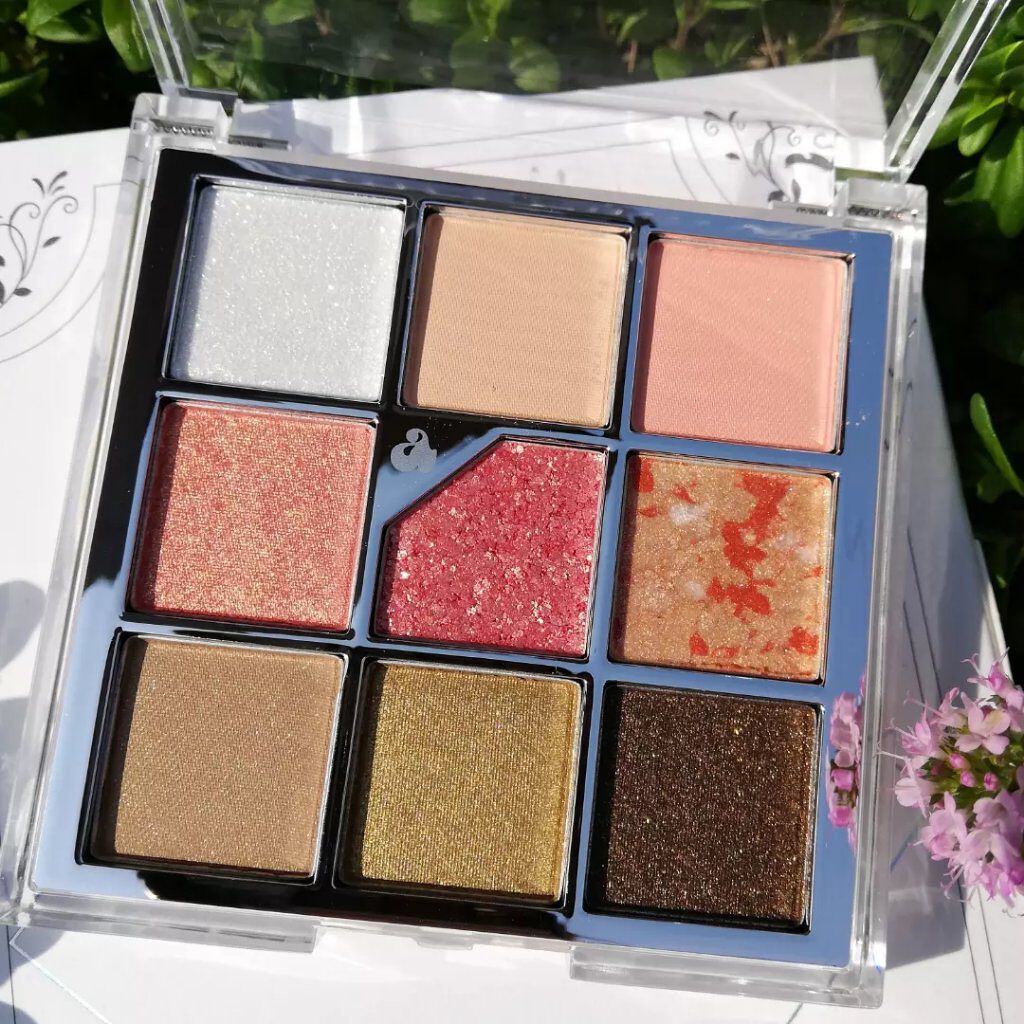 グリッターペディアアイパレット/unleashia/アイシャドウパレットを使ったクチコミ(2枚目)