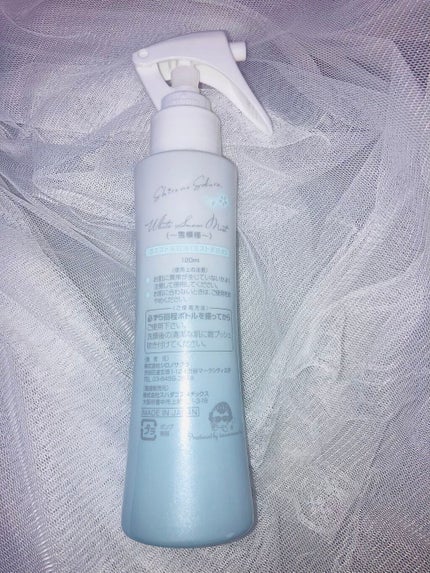 White Snow Mist 〜雪模様〜/Shiro no Sakura./ミスト状化粧水を使ったクチコミ(2枚目)