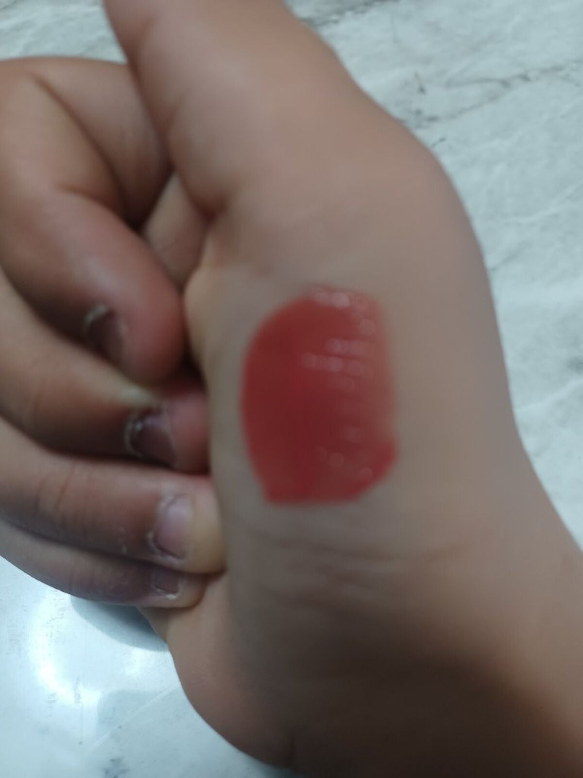 ブラーグロイリップティント/Dinto/リップティントを使ったクチコミ(2枚目)