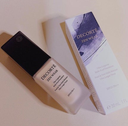 ゼン ウェア フルイド/DECORTÉ/リキッドファンデーションを使ったクチコミ(1枚目)
