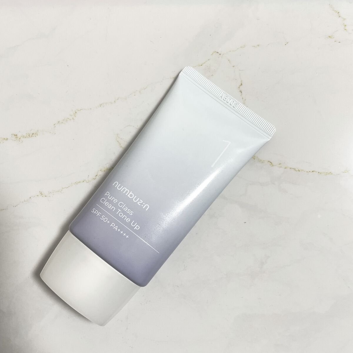 1番 ガラス玉トーンアップクリーム/numbuzin/日焼け止めクリームを使ったクチコミ（1枚目）