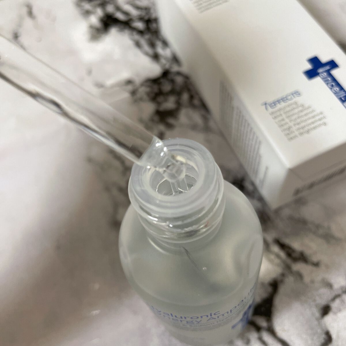 ヒアルロニックシナジーアンプル/IANCELL/美容液を使ったクチコミ（2枚目）