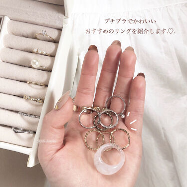 購入品 しまむらを使った口コミ おすすめプチプラリング 今回 By リリ Lips