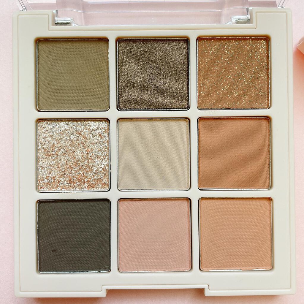 FAVORITE 9 SHADOW PALETTE/VELY VELY/アイシャドウパレットを使ったクチコミ(3枚目)