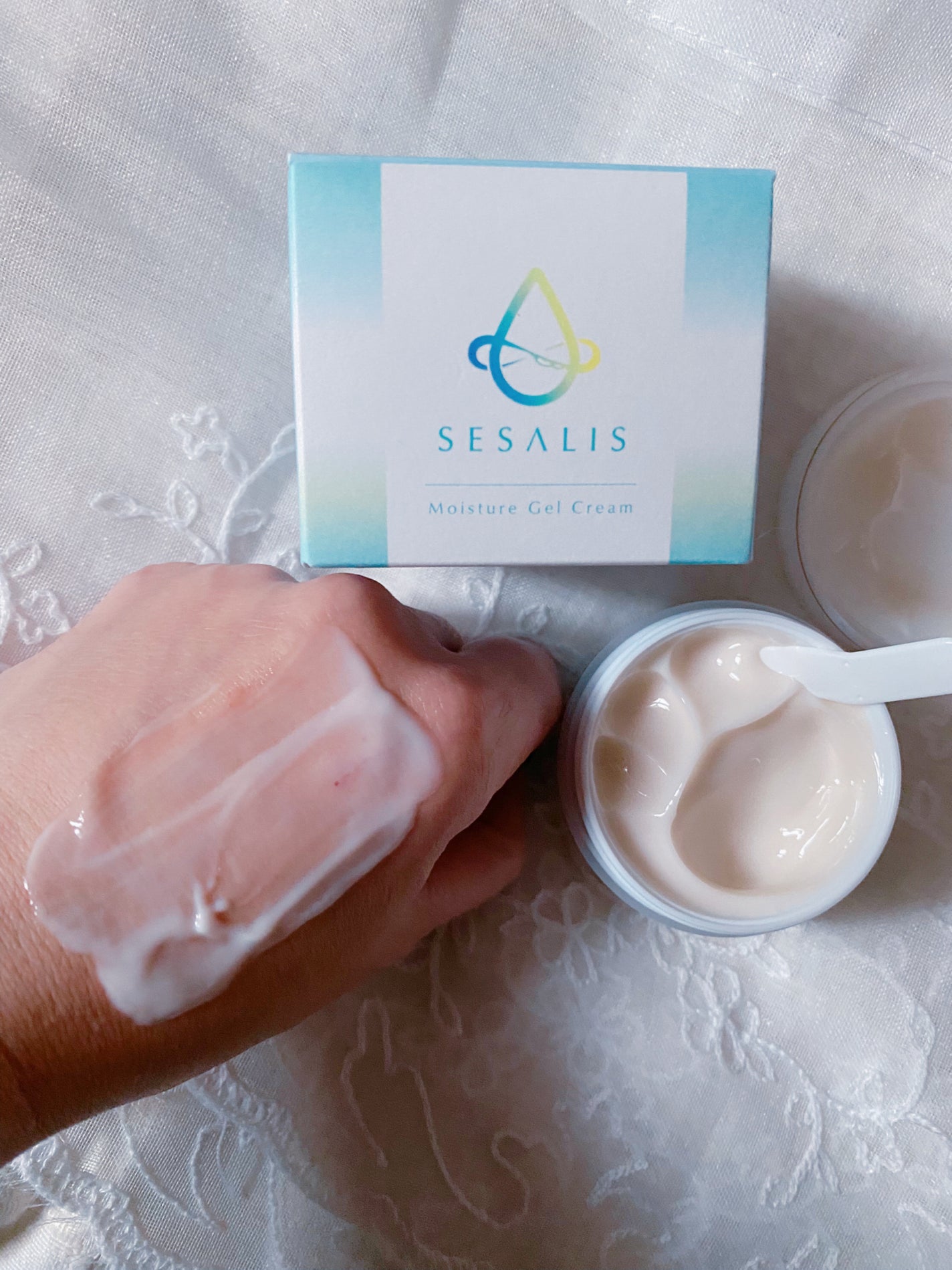 モイスチャージェルクリーム/SESALIS/フェイスクリームを使ったクチコミ(4枚目)