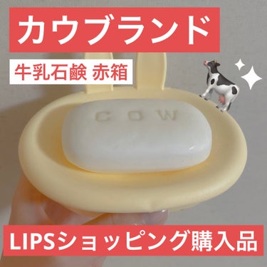 赤箱 (しっとり) レギュラーサイズ 90g(3コ)/カウブランド/洗顔石鹸を使ったクチコミ（1枚目）