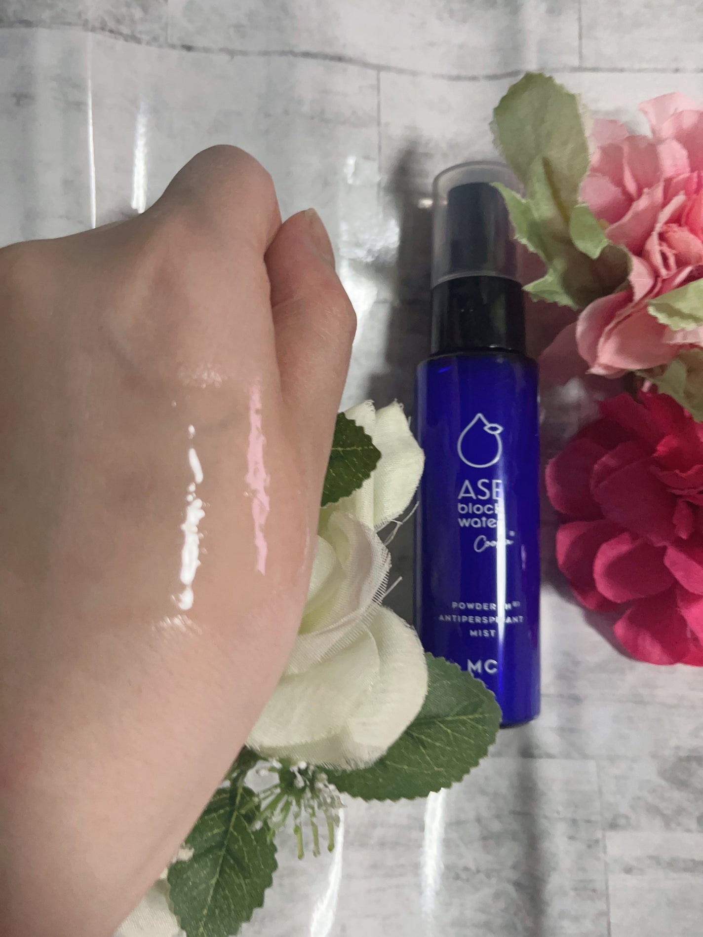 アセブロックウォーターC/MAKE COVER/ミスト状化粧水を使ったクチコミ(2枚目)