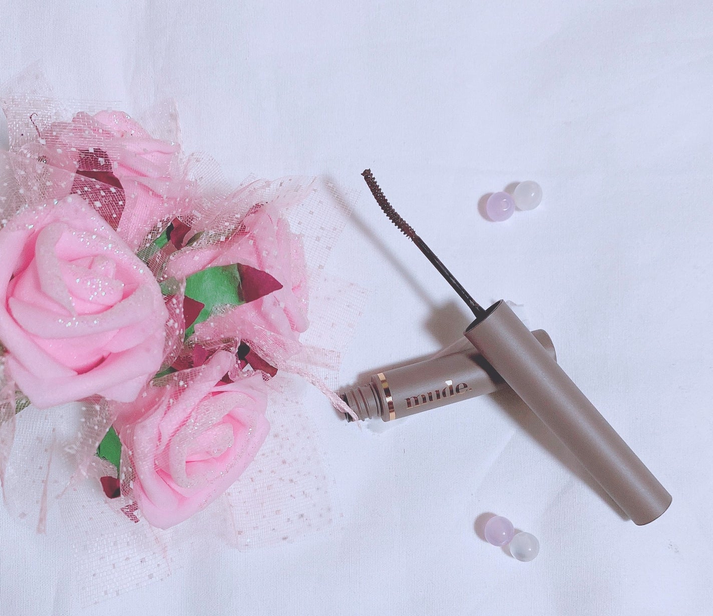 スキニーマスカラ/mude/マスカラを使ったクチコミ(2枚目)