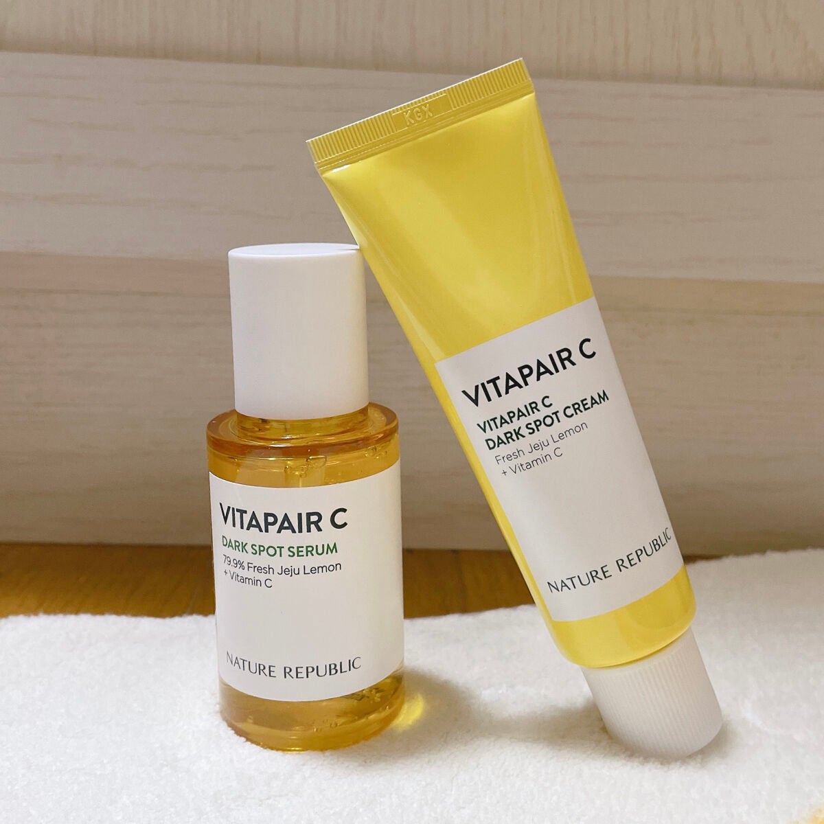 ビタペアC ダークスポットセラム/ネイチャーリパブリック/美容液を使ったクチコミ(4枚目)