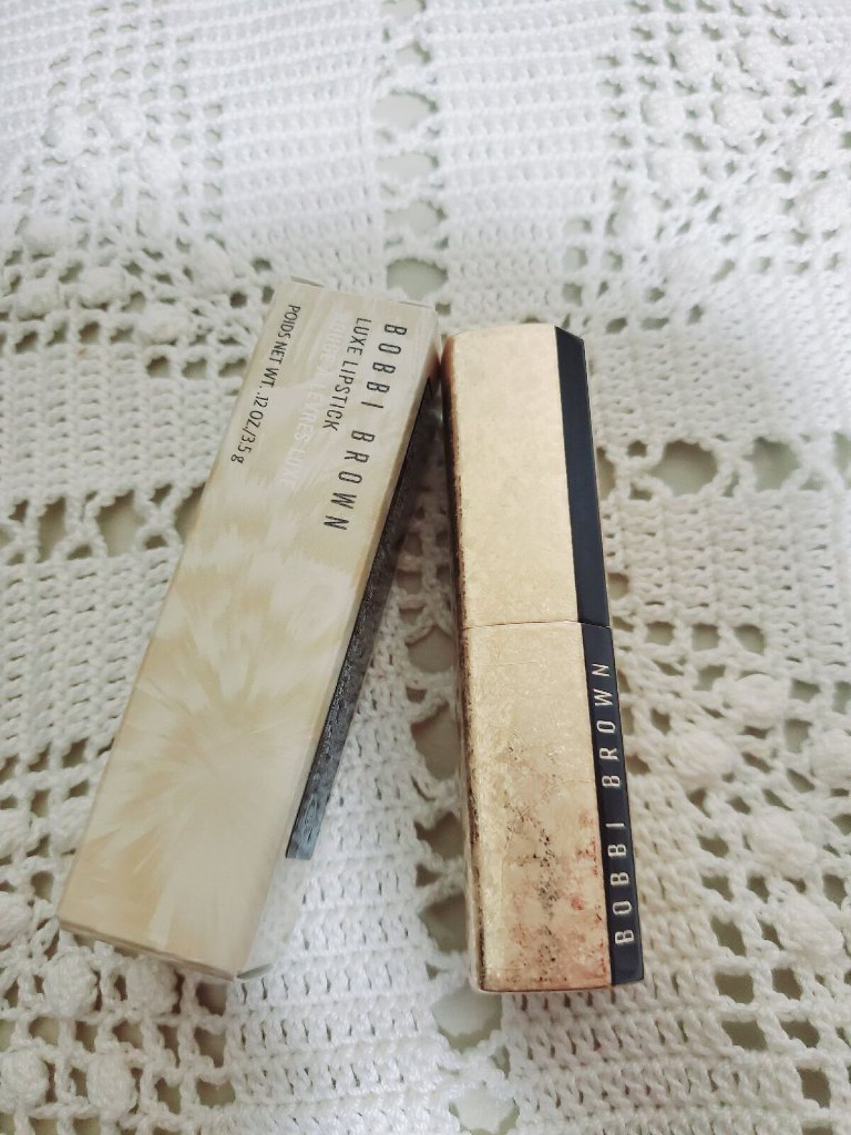 リュクス リップスティック  L315 ニュートラルローズ(限定パッケージ)/BOBBI BROWN/口紅を使ったクチコミ（1枚目）