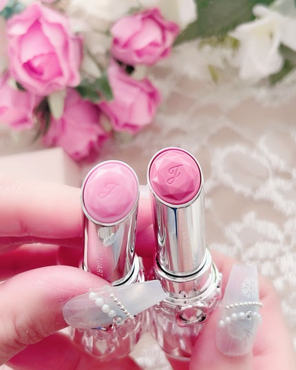 ジルスチュアート リップブロッサム バーム/JILL STUART/口紅を使ったクチコミ(9枚目)