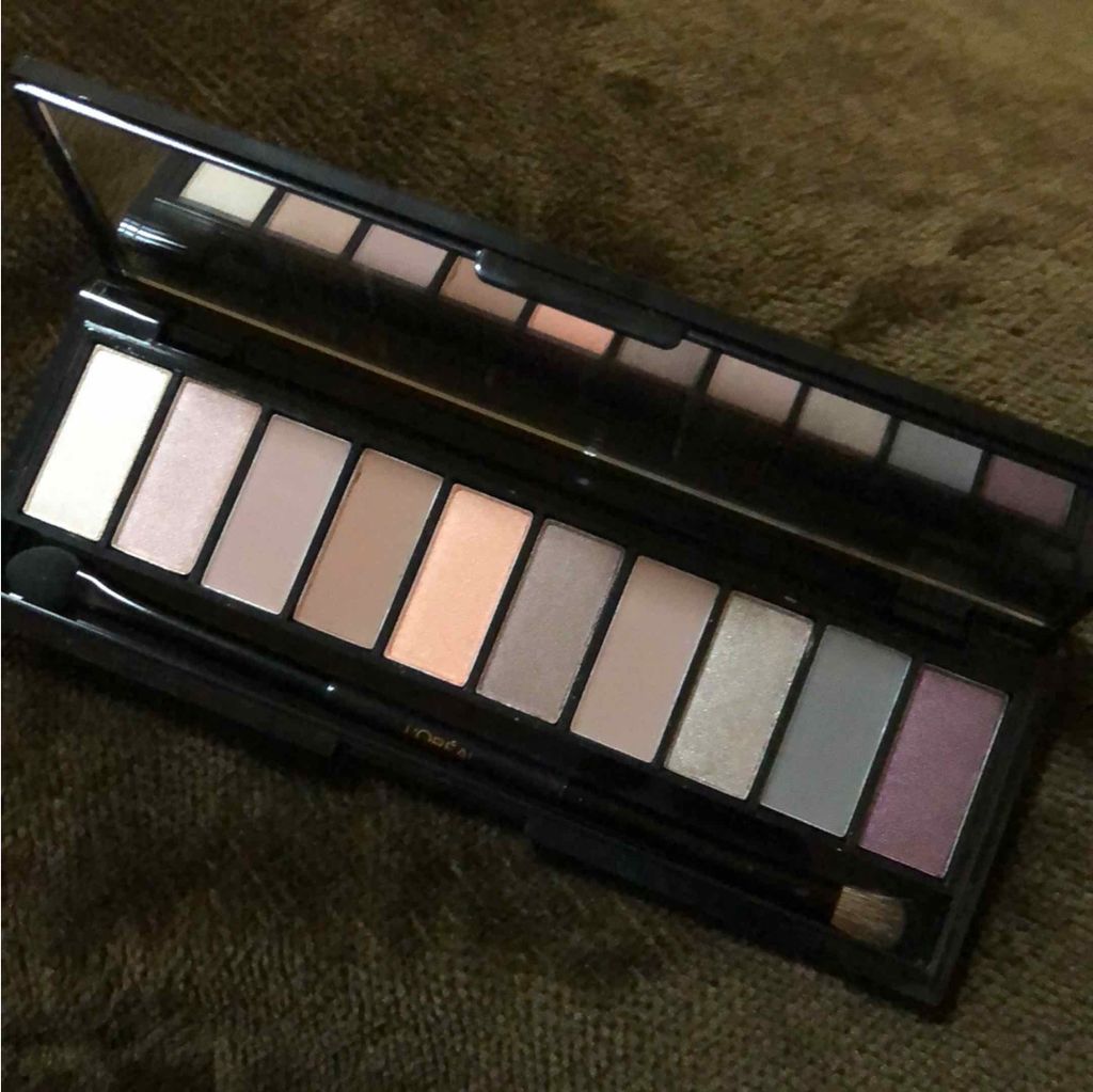 カラーリッシュ ラ パレット ヌード/ロレアル パリ/アイシャドウパレットを使ったクチコミ(2枚目)