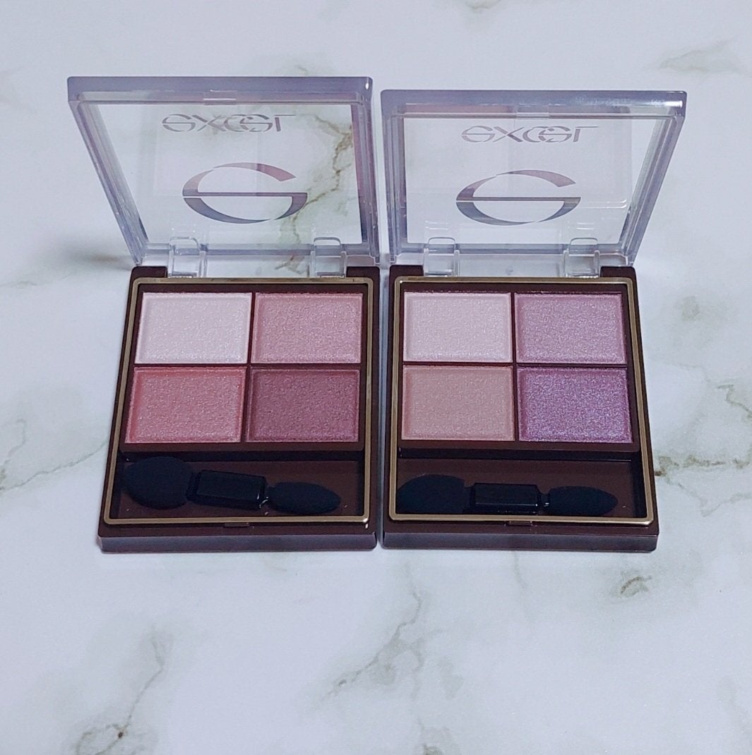 スキニーリッチシャドウ/excel/アイシャドウパレットを使ったクチコミ(3枚目)