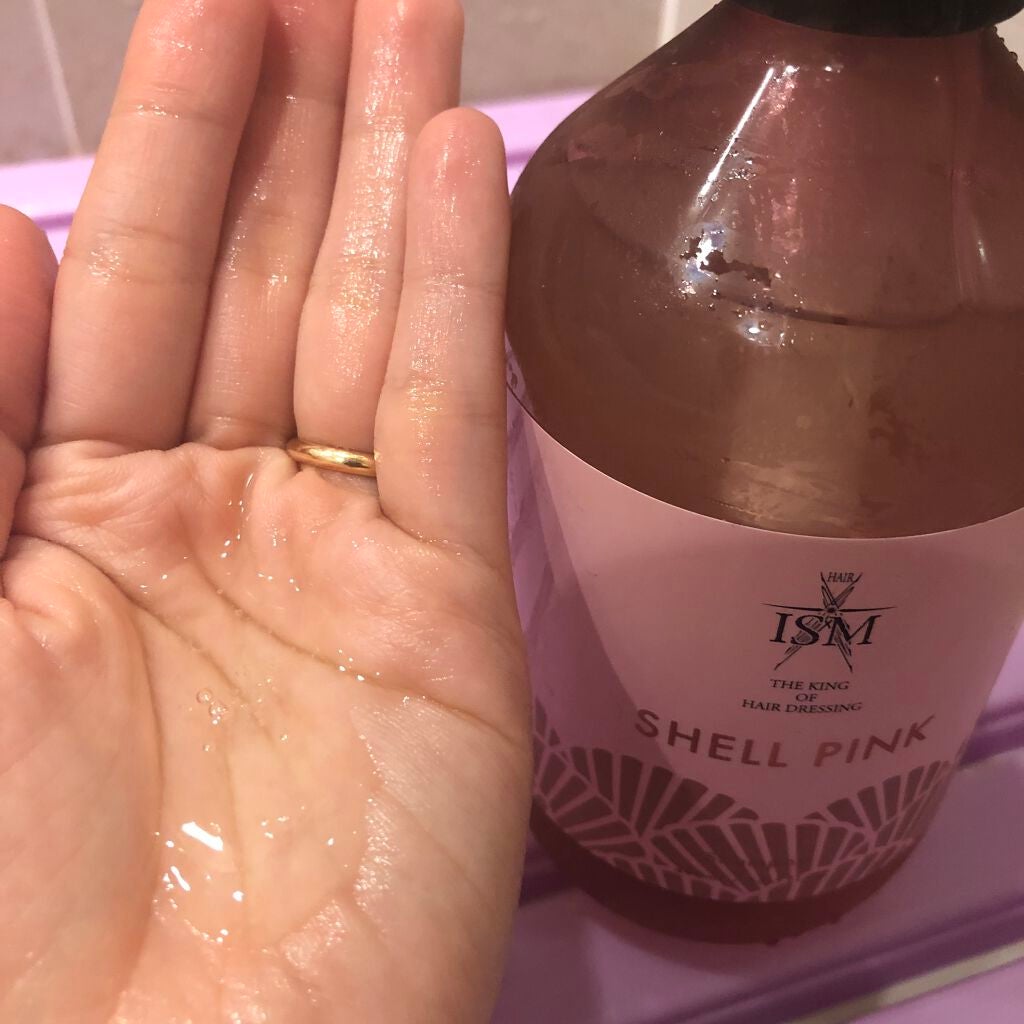 SHELL PINK シャンプー/トリートメント/ISM/市販シャンプーを使ったクチコミ(3枚目)