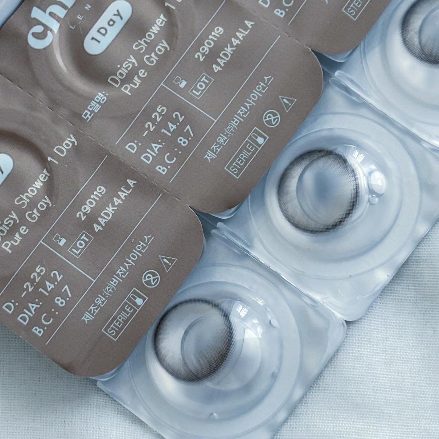 Daisy Shower 1Day/chuu LENS/ワンデー(1DAY)カラコンを使ったクチコミ(2枚目)
