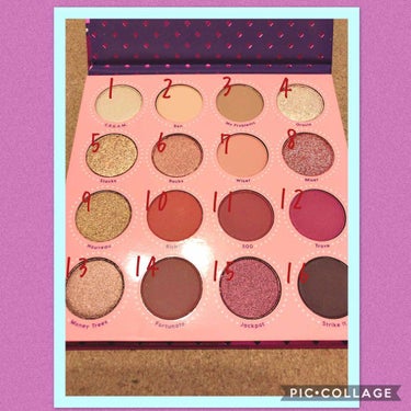 ColourPop フォーチュンパレットのクチコミ「カラーポップ   
Fortuneパレット  22ドル

画像作成模索中🤤

ちょっと前に手元.....」（2枚目）