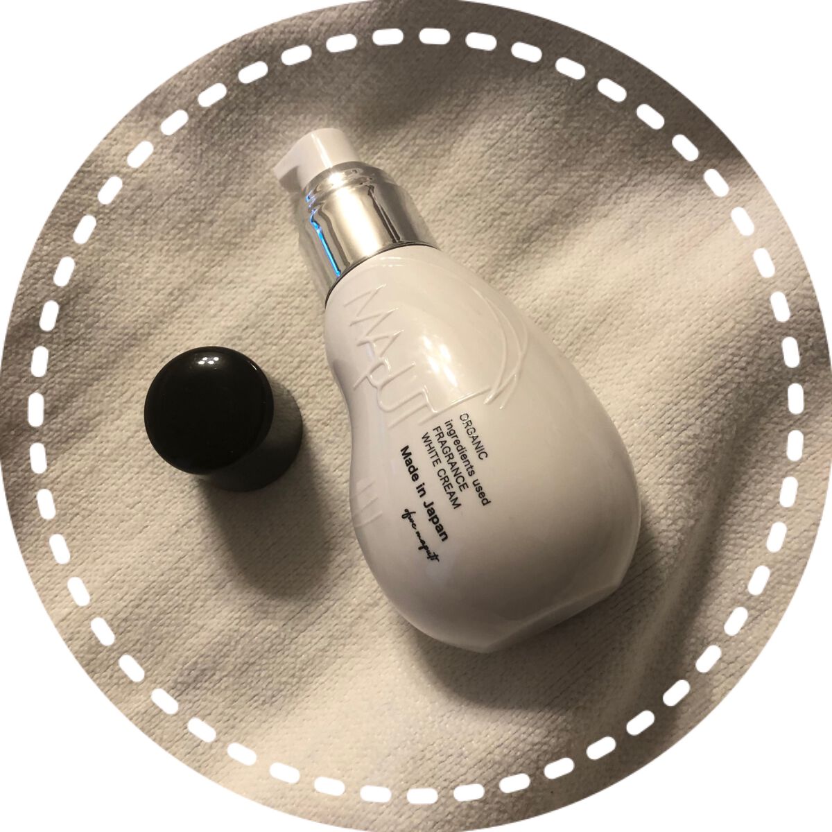 オーガニックフレグランスホワイトクリーム/MAPUTI/デリケートゾーンケアを使ったクチコミ（1枚目）