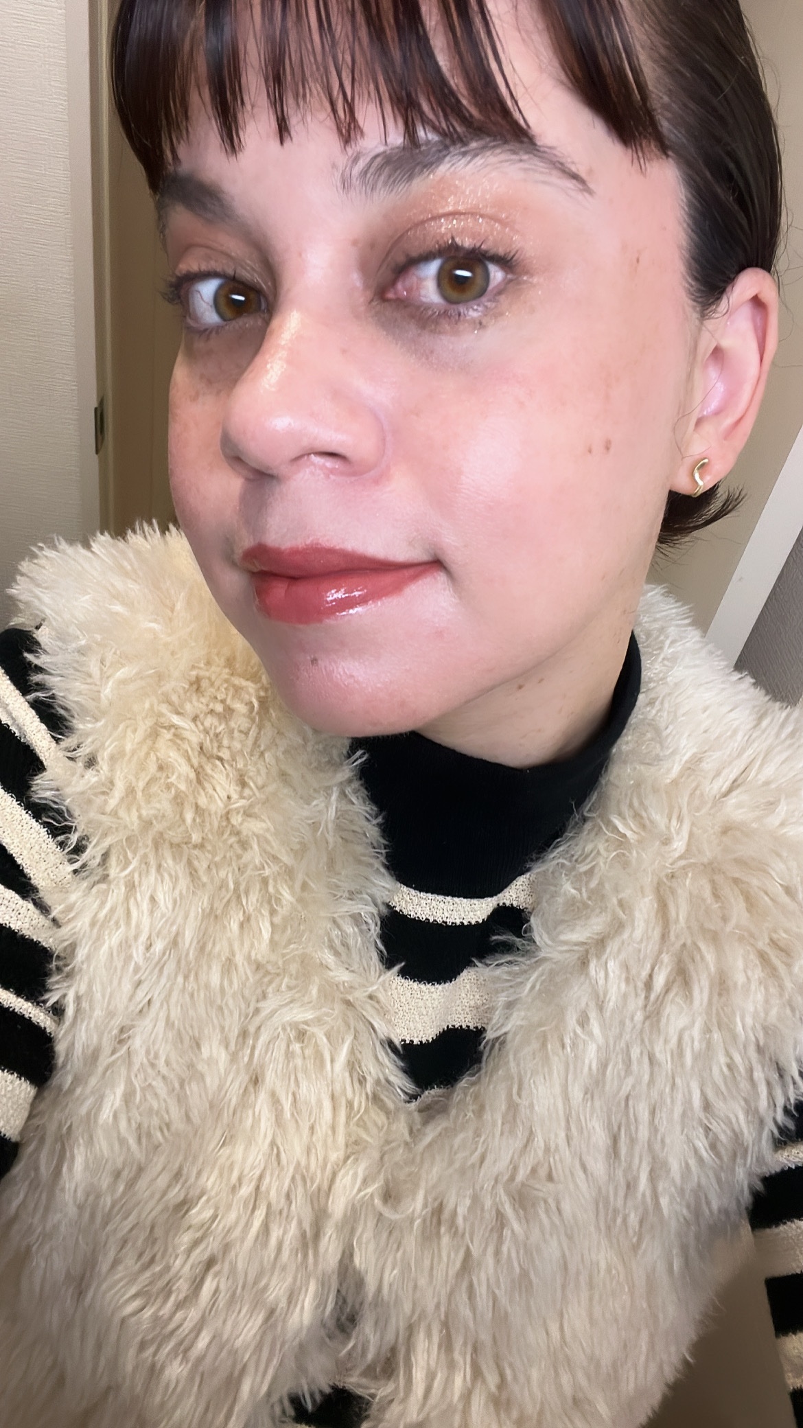 スリムフィットリキッドベルベット/hince/口紅を使ったクチコミ（2枚目）