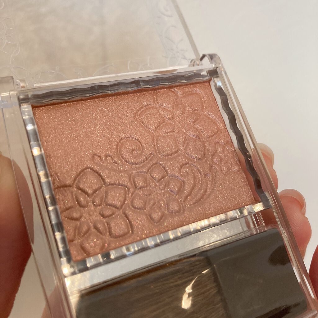 パールグロウチーク/CEZANNE/パウダーチークを使ったクチコミ（2枚目）