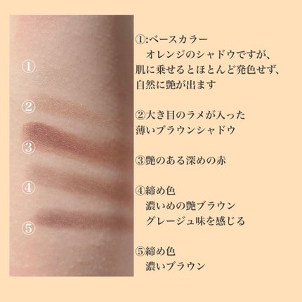 パノラマデザイン アイパレット/Visée/アイシャドウパレットを使ったクチコミ(2枚目)
