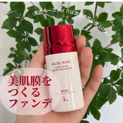 試してみた】潤白美肌リキッドファンデーション ALBLANCのリアル 試してみた】潤白美肌リキッドファンデーション ALBLANCのリアル