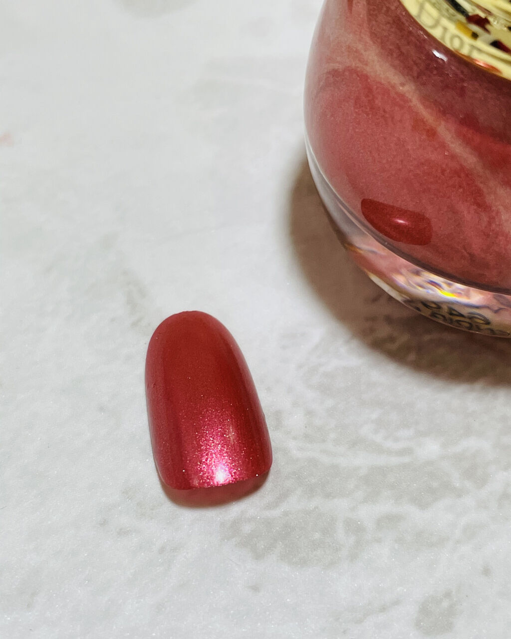 ヴェルニ ディオリフィック 649 スプレンディッド ピンク（生産終了）/Dior/マニキュアを使ったクチコミ（2枚目）