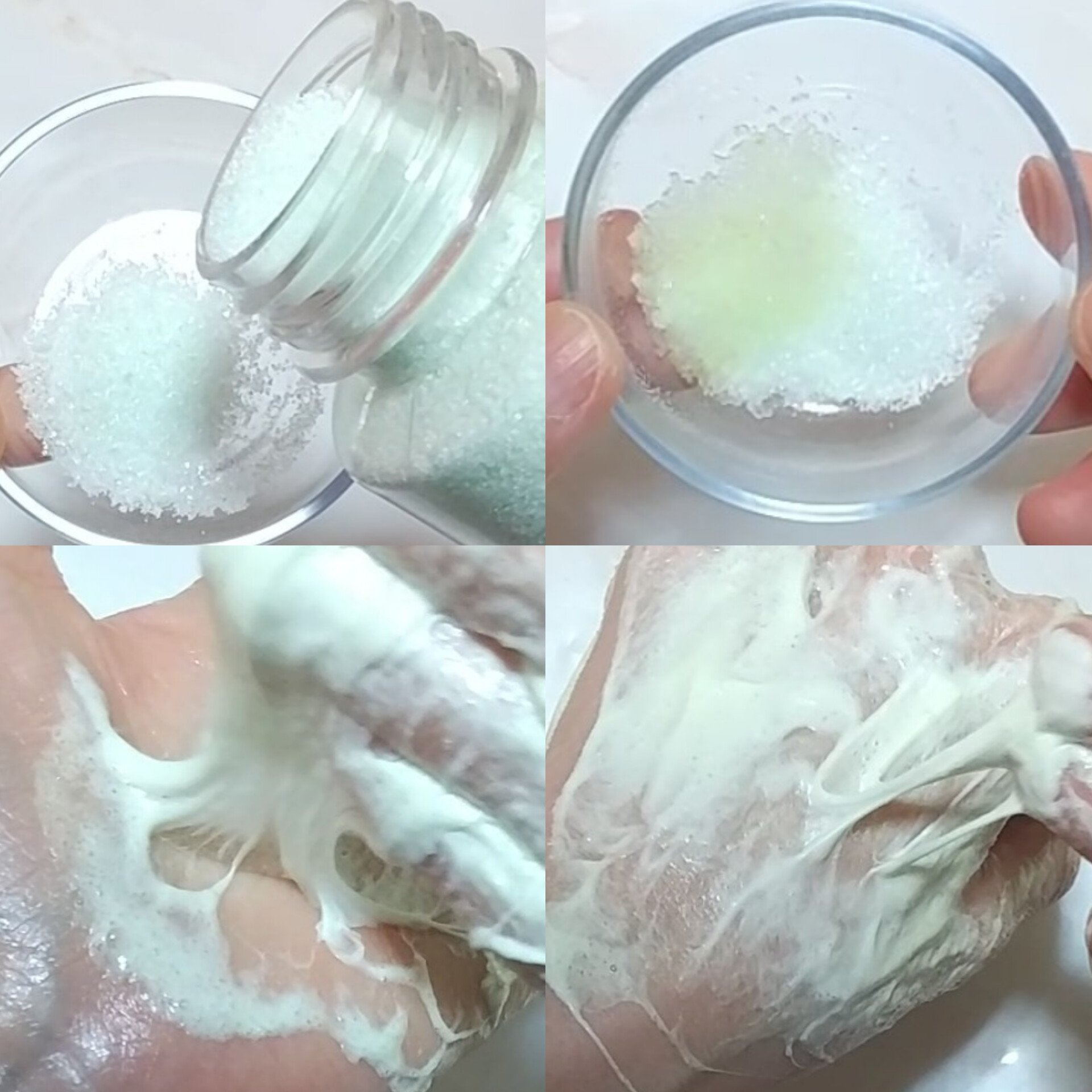 沖縄とろみ美容 パウダーウォッシュ シークヮーサーティー/FSGB/洗顔パウダーを使ったクチコミ（3枚目）