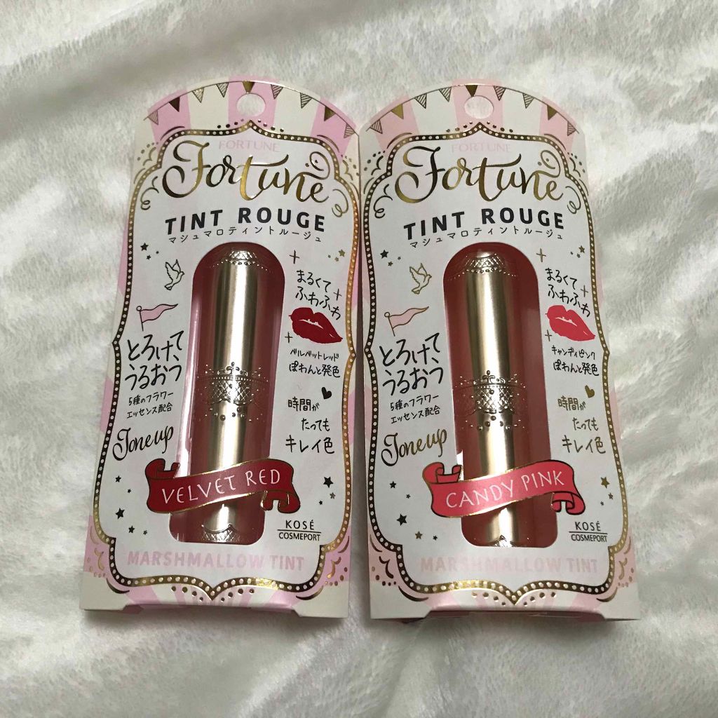 マシュマロティントルージュ/フォーチュン/リップティントを使ったクチコミ(1枚目)
