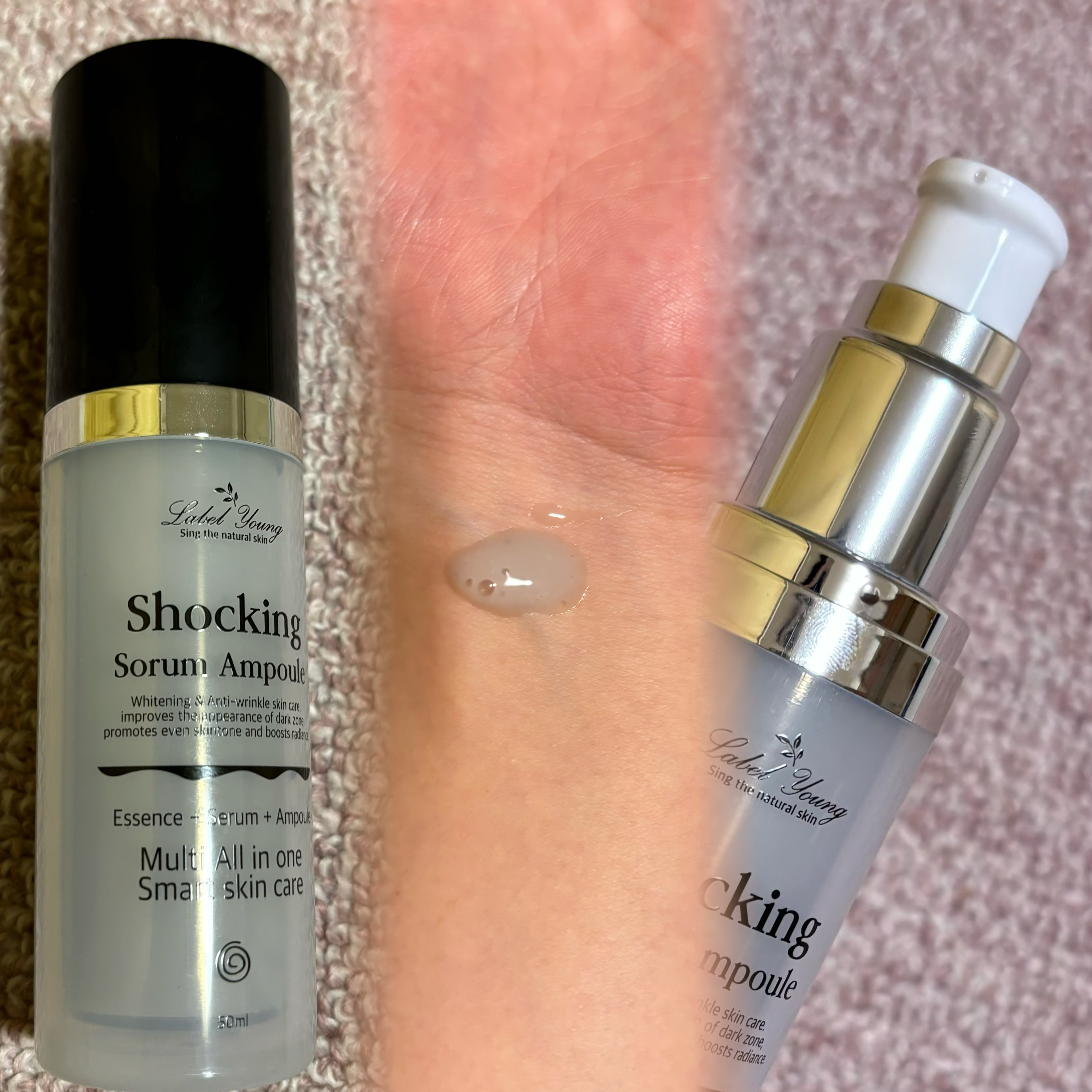 ShockkingToner HONEY BEAM Ver./Label Young/オールインワン化粧品を使ったクチコミ（2枚目）