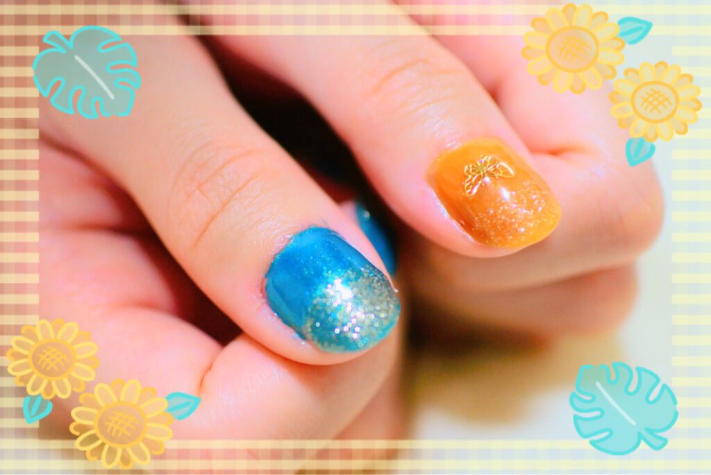 ウィークリージェル NE-16  スターダスト(Stardust) /HOMEI/ジェルネイルを使ったクチコミ（2枚目）