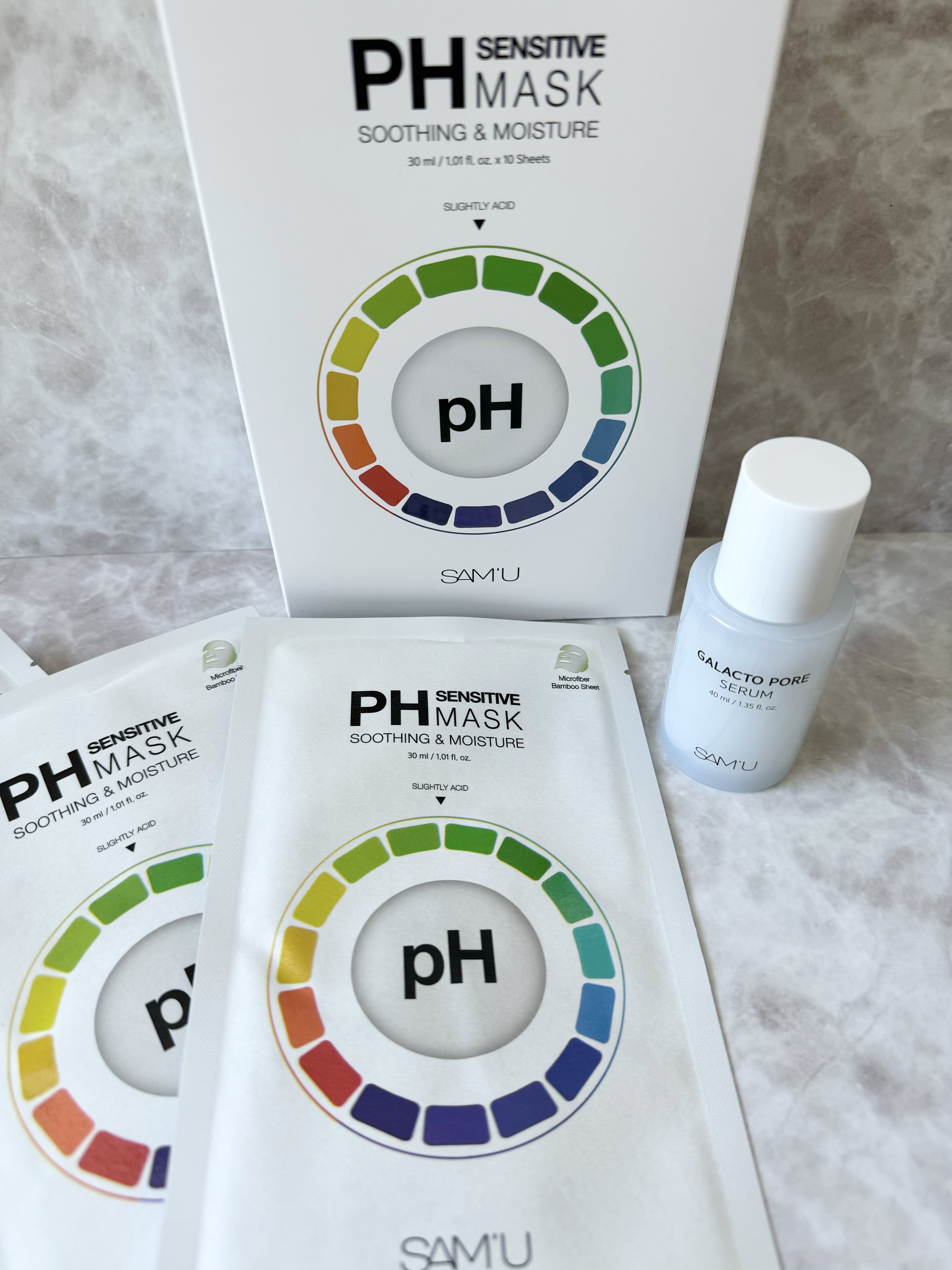 PHセンシティブマスクスージング＆モイスト/SAM'U/シートマスク・パックを使ったクチコミ（1枚目）