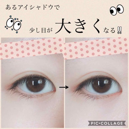 シングルカラーアイシャドウ/CEZANNE/単色アイシャドウを使ったクチコミ(1枚目)