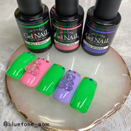 ジェルネイル(ライト対応)/セリア/ジェルネイルを使ったクチコミ(8枚目)