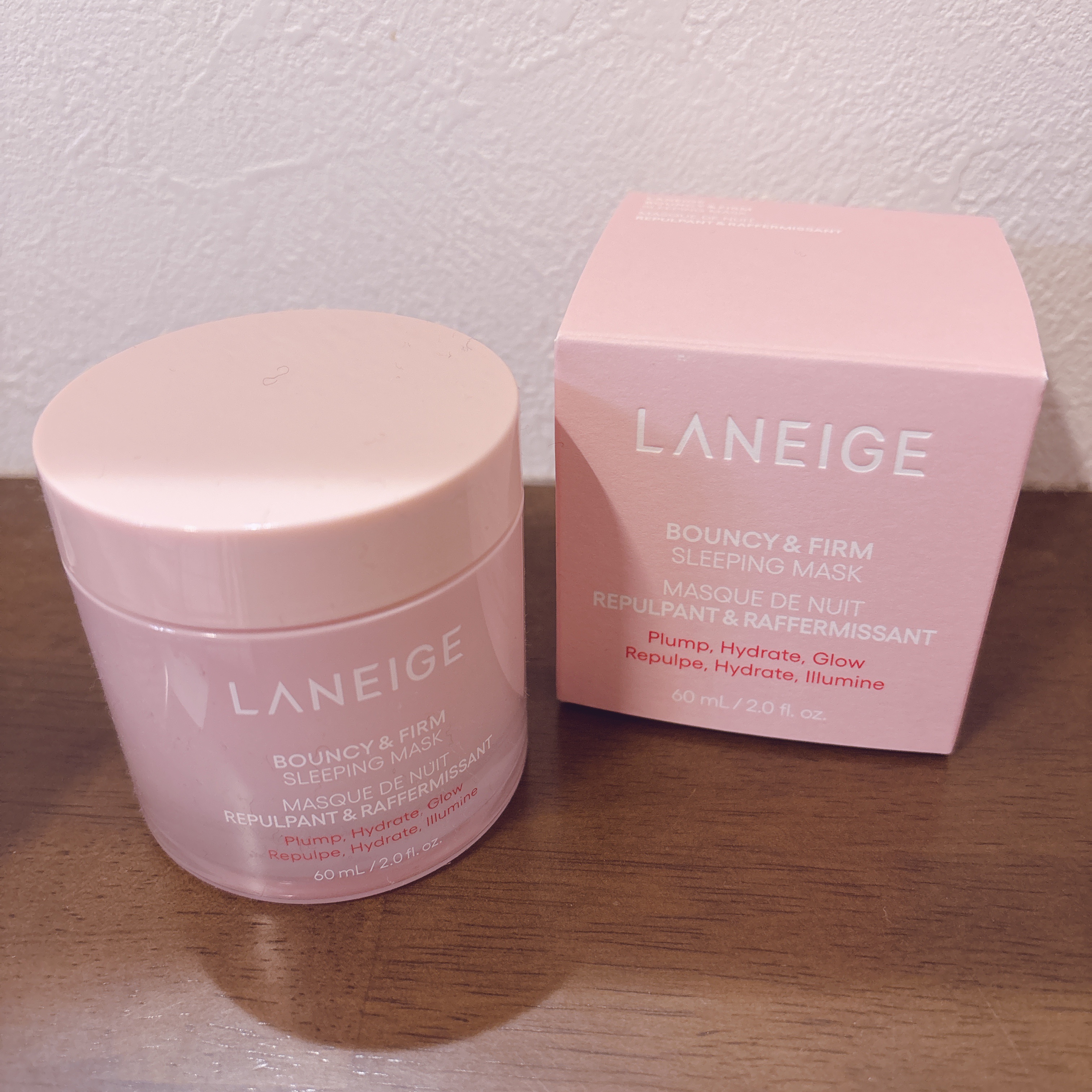 バウンシースリーピングマスク/LANEIGE/フェイスクリームを使ったクチコミ（2枚目）