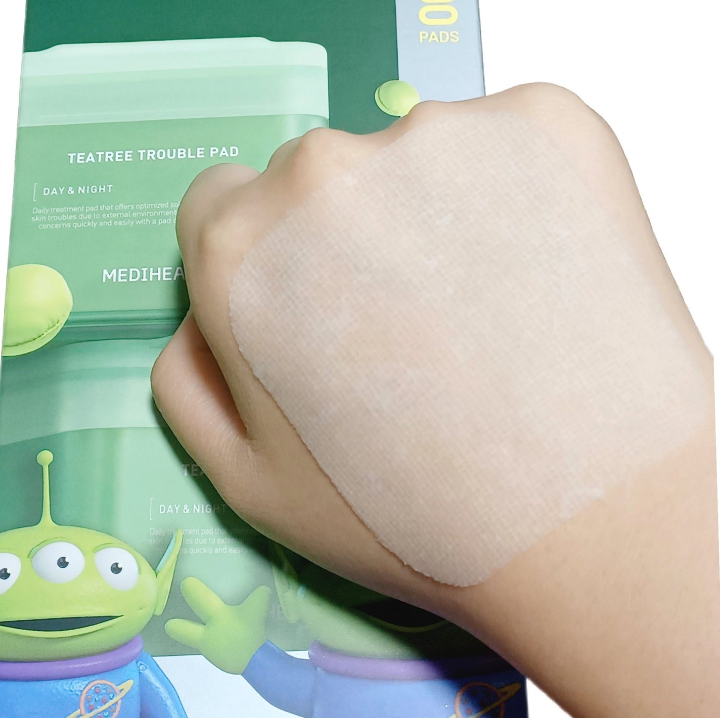 ティーツリー トラブルパッド/MEDIHEAL/トナーパッドを使ったクチコミ(4枚目)