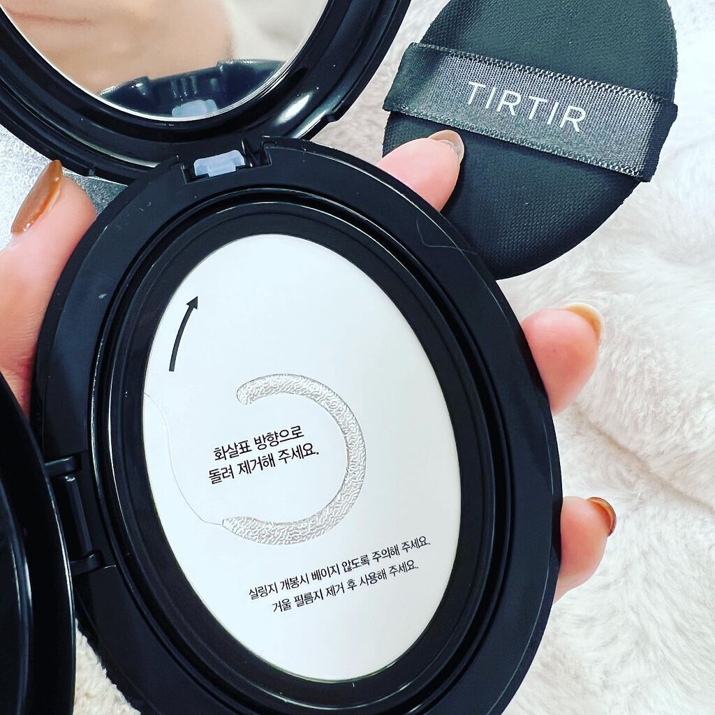 マスクフィットクッション/TIRTIR(ティルティル)/クッションファンデーションを使ったクチコミ(3枚目)