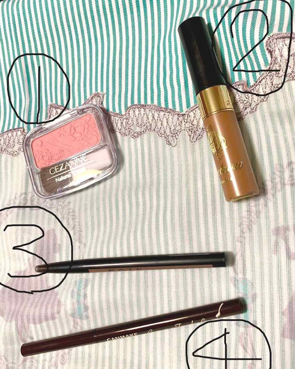 ナチュラル チークN/CEZANNE/パウダーチークを使ったクチコミ(1枚目)