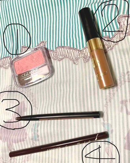 ナチュラル チークN/CEZANNE/パウダーチークを使ったクチコミ(1枚目)