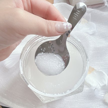 パヒュームドボディスクラブ ローズペタル/plu/ボディスクラブを使ったクチコミ(3枚目)