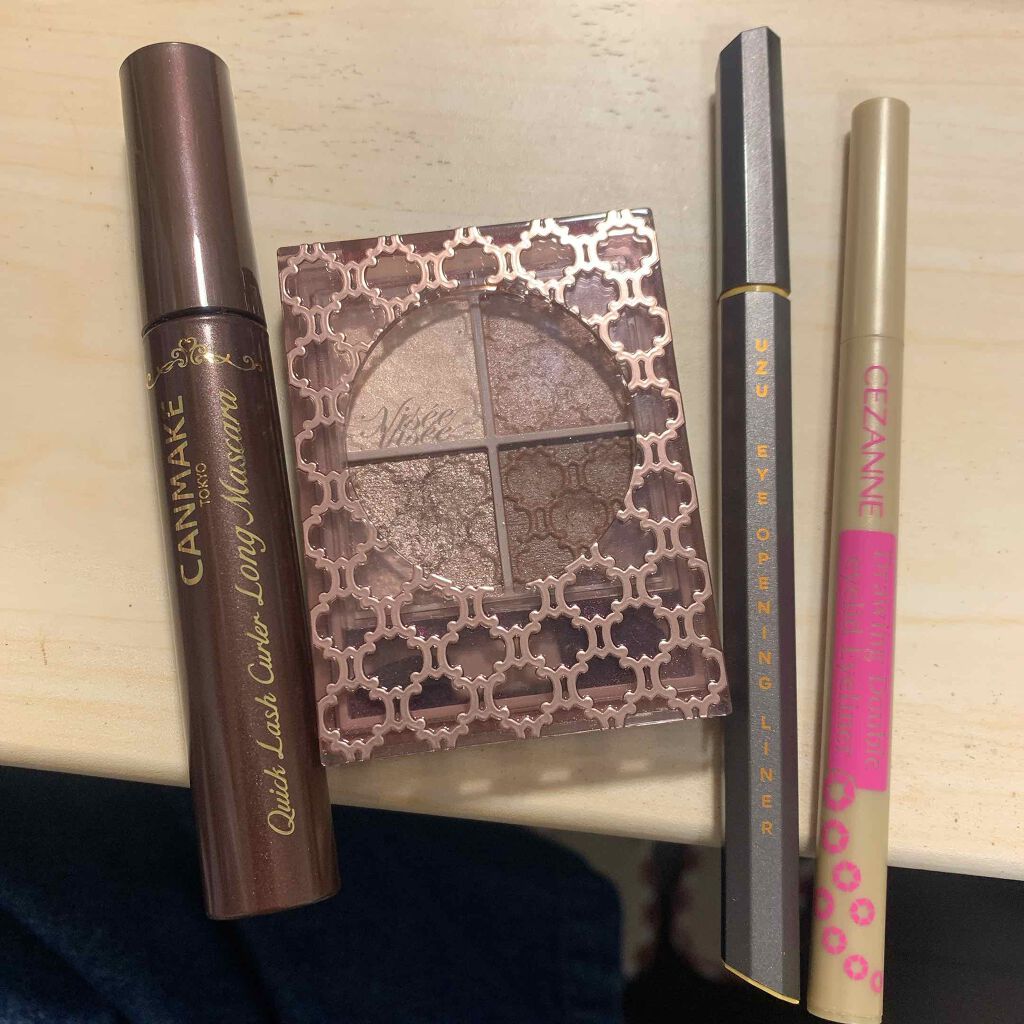 描くふたえアイライナー/CEZANNE/リキッドアイライナーを使ったクチコミ(1枚目)