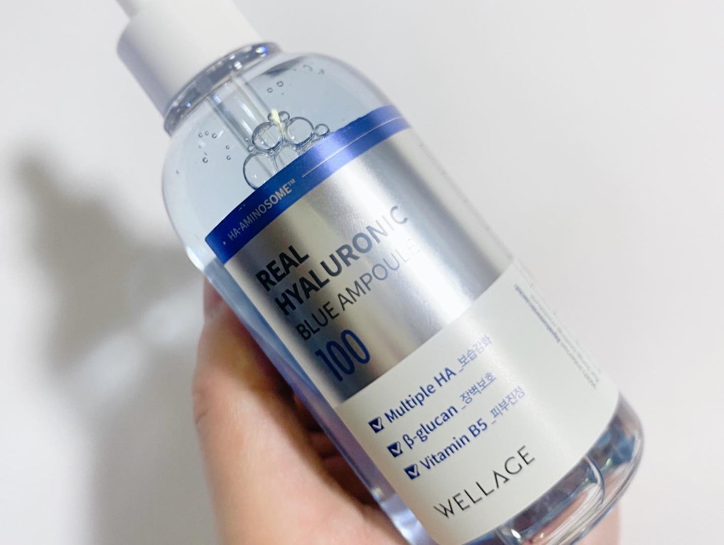 リアルヒアルロニックブルーアンプル 100/Wellage/美容液を使ったクチコミ(2枚目)